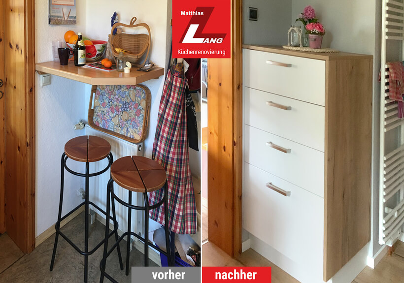 Lang Kuechenrenovierung vorher nachher 6