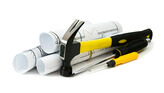 drawings for building house and working tools  C Artem ka
